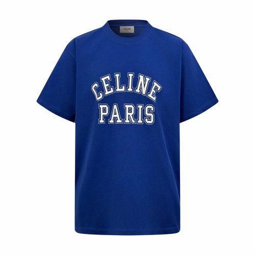 Celine Klein Blue Printed Short Sleeve with Soft Fabric