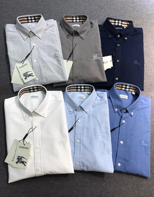 Burberry Classic Oxford Cotton Shirt with Vintage Elements