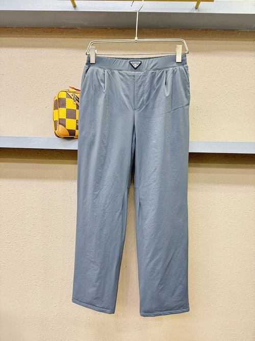Prada Windproof and Warm Down Pants for Cold Weather