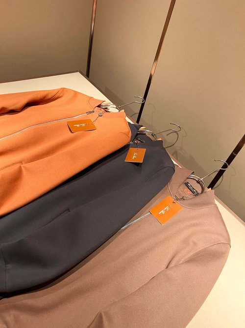 Loro Piana Leisure Jacket with Embroidery Logo and Windproof