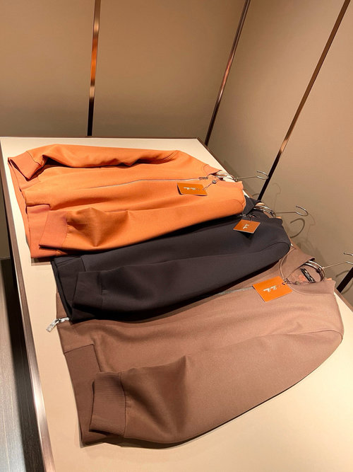 Loro Piana Leisure Jacket with Embroidery Logo and Windproof