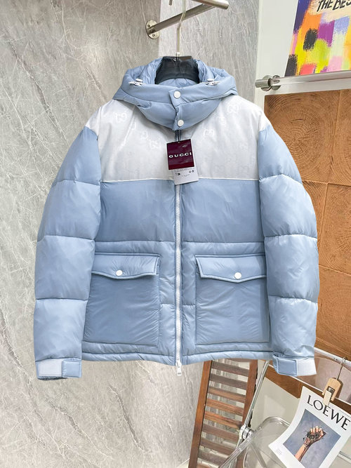 Gucci High - end 90 - down Jacket with Logo & Color Design