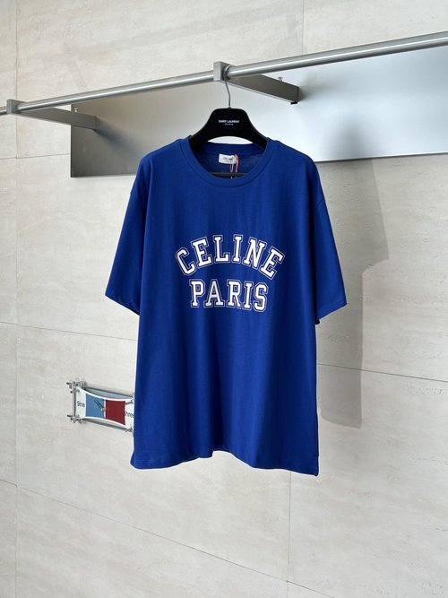 Celine Classic Printed Short Sleeve T-shirt