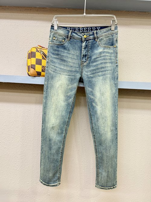 Burberry Original Jeans with Classic Logo Design