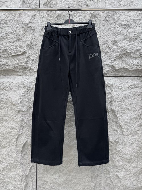 Maison Margiela Washed Stretch Jeans with Iconic Logo