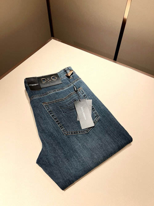 Celine Washed Jeans with Comfortable Fit and Logo Embellishment