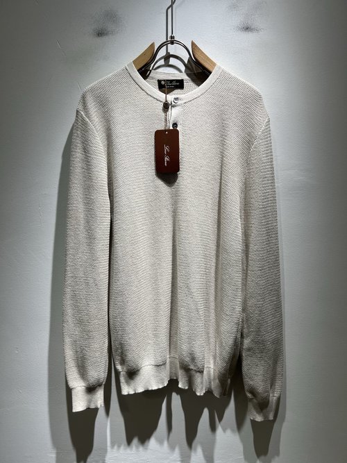 Loro Piana Comfortable Fitting Knitted Wool Sweater