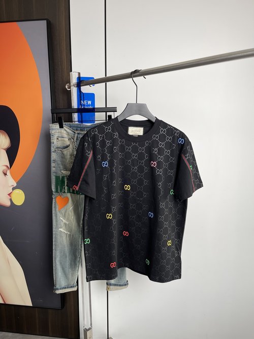 Gucci Breathable Cotton Short-Sleeved T-Shirt