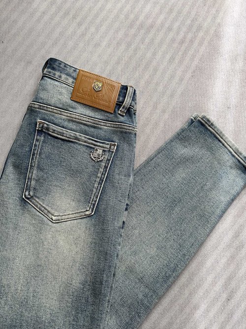 Loro Piana Soft Comfortable Straight Leg Jeans for Daily Wear