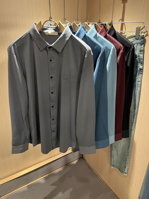 Bottega Veneta Solid Color High-Quality Polo Shirt with Logo