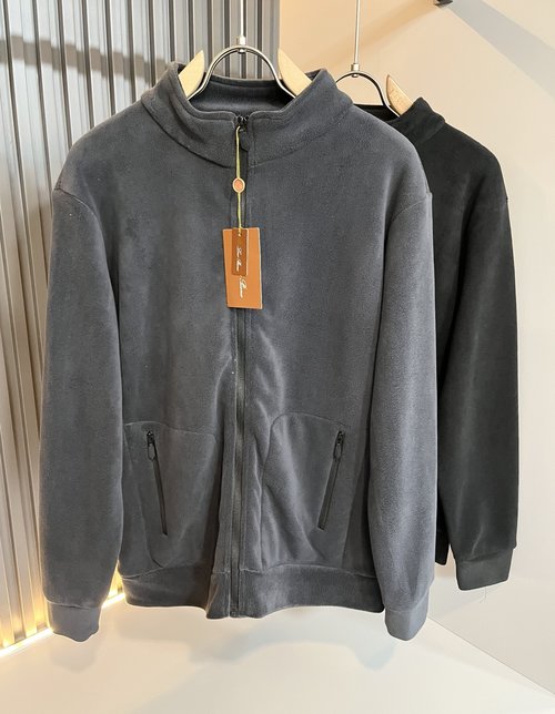 Loro Piana Star-Loved Fleece Zipper Sweatshirt