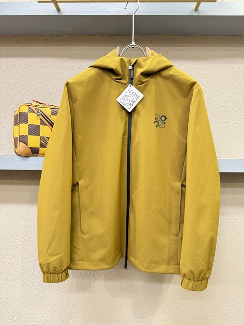Loewe Stylish Imported Fabric Jacket with Logo
