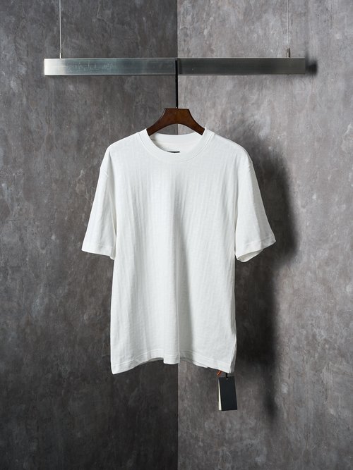 Fendi Minimalist FF Jacquard Short-Sleeve Loose T-Shirt