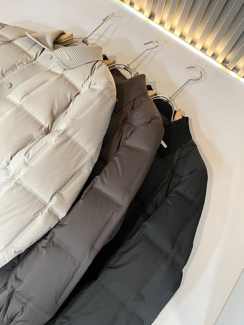 Loro Piana Unisex Down Jacket with Unique Pattern