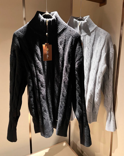 Loro Piana Knitted Wool Cardigan, Comfortable & Breathable