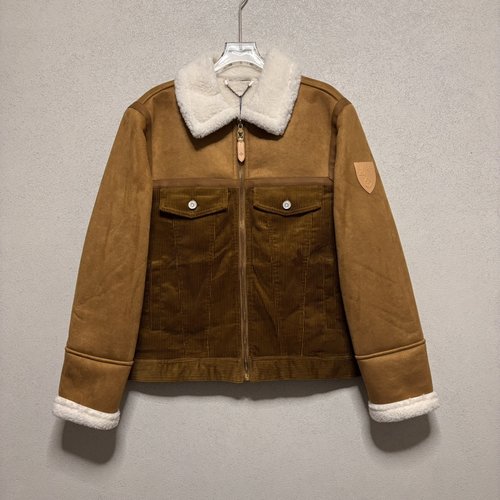 Louis Vuitton Suede Corduroy Jacket