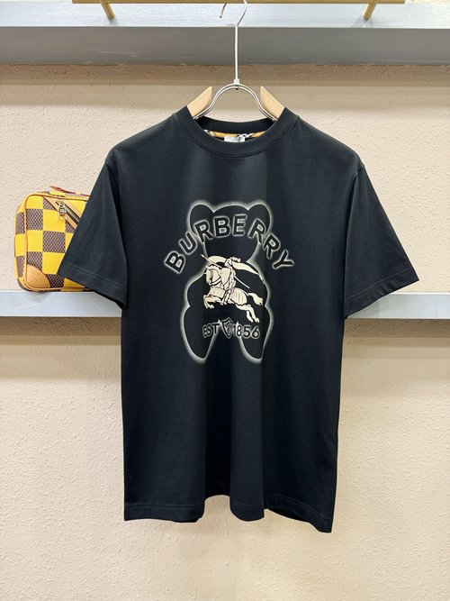 Burberry Soft Fabric Trendy Short-Sleeve