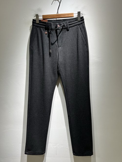 Prada Premium Cashmere Casual Trousers Featuring Brand Elements