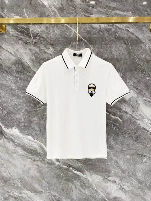 Fendi Polo Short Sleeve with Cartoon Logo
