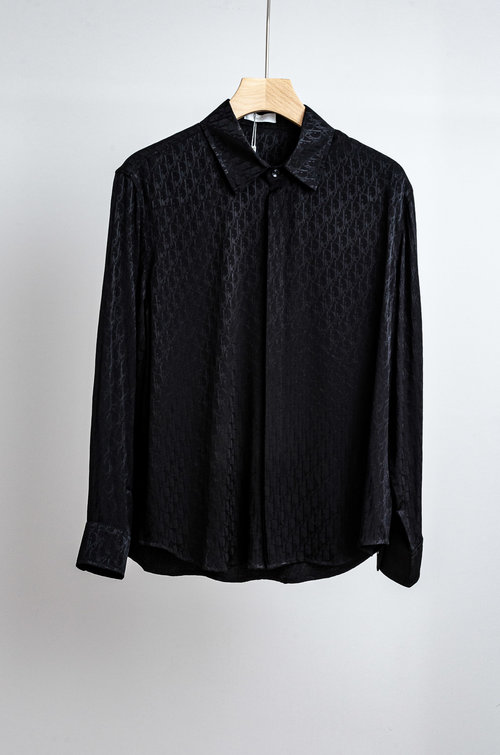 Dior Full Jacquard Shirt with Classic Letter Patterns