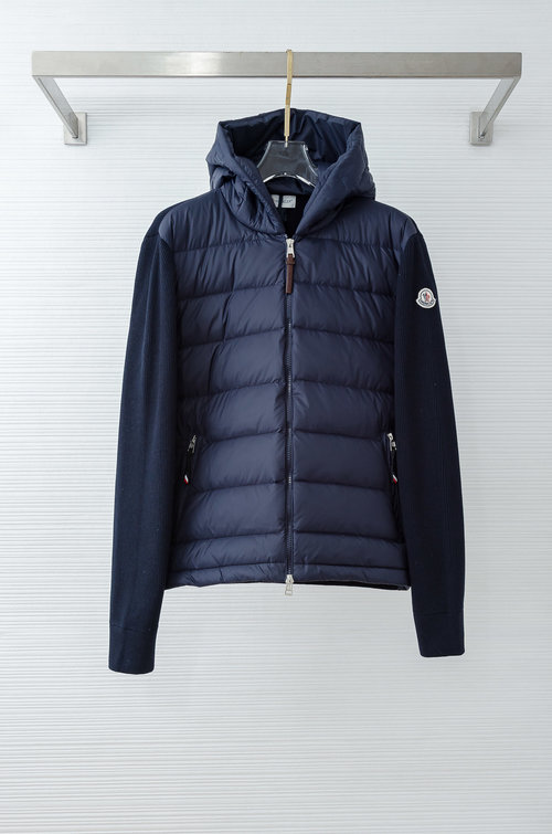 Moncler Luxury Stitched Down Jacket, 90% White Duck Down Fill