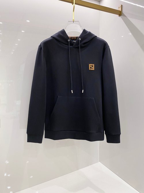 Fendi Fashionable All-cotton Hooded Sweatshirt