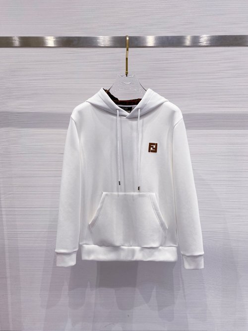 Fendi Fashionable Logoed Hoodie Made of Premium Cotton
