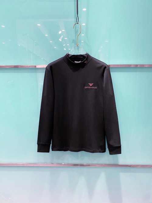 Armani Fashionable Long-Sleeve T-Shirt for a Luxury Look