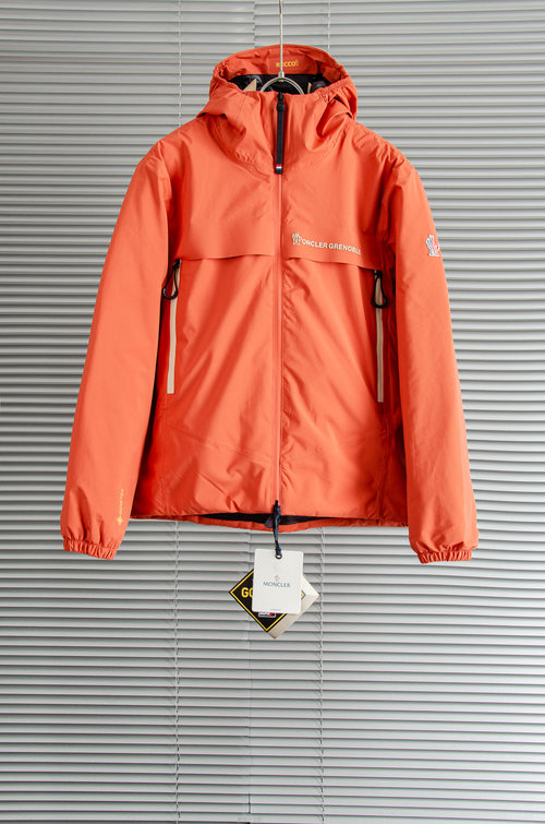 Moncler Hooded Down Jacket with 90% Down, Windproof & Waterproof