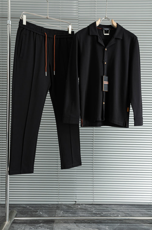 Zegna Fashionable Leisure Sports Suit with High - end Craftsmanship