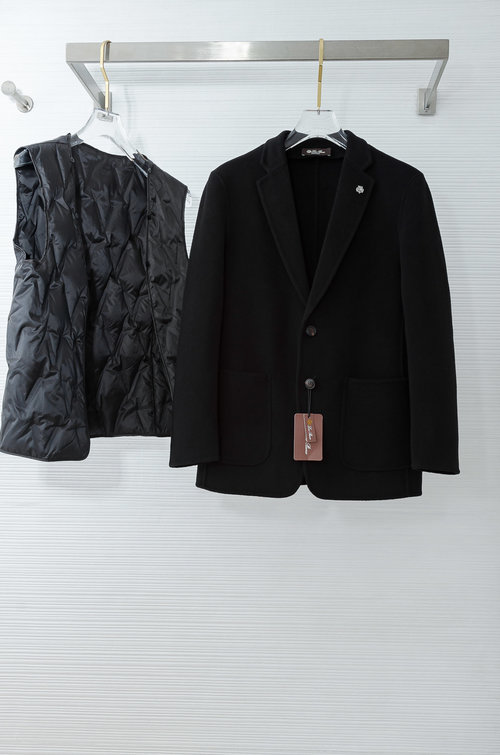 Loro Piana Business Suit with Removable Down Liner for Warmth