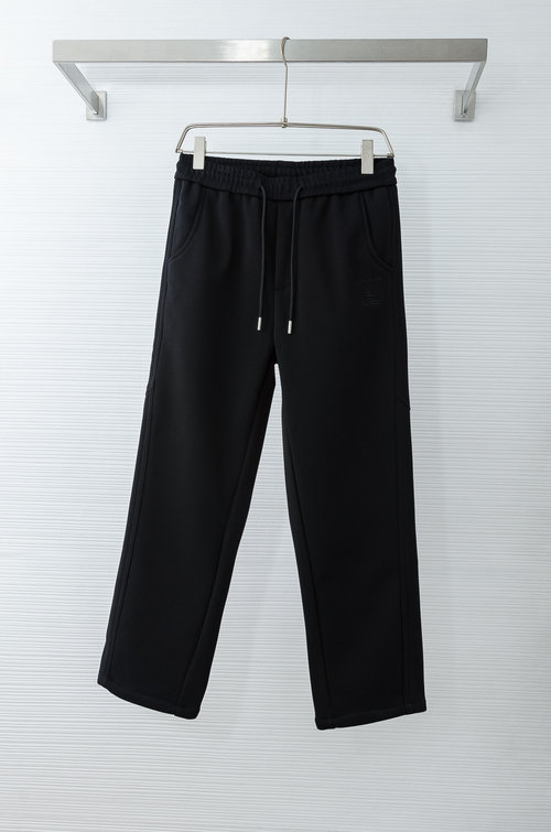Louis Vuitton Comfortable Fleece-lined Casual Sweatpants