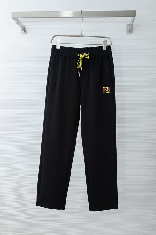 Fendi Comfortable Straight-leg Pants Made of High-quality Fabric