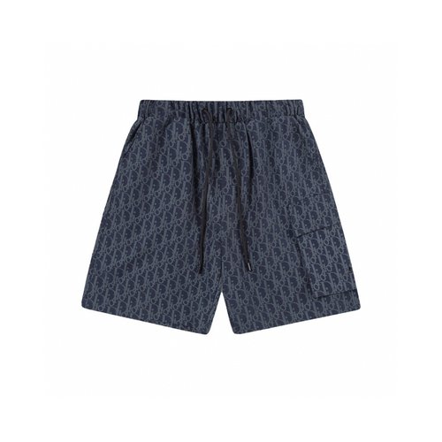 Dior Unisex Kids Monogram Utility Shorts Lightweight Quick-Dry 