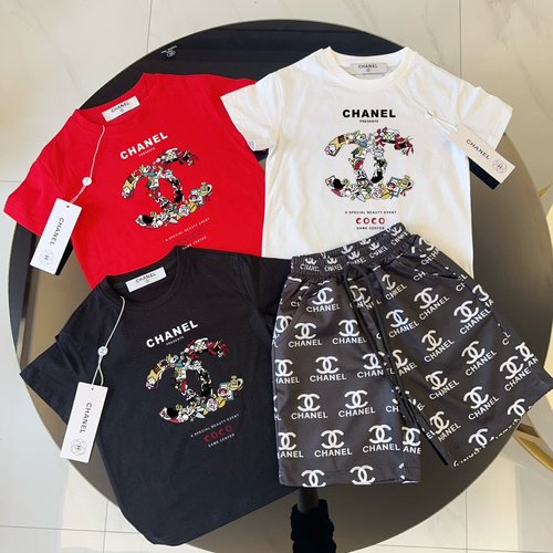 Chanel Kids Premium Cotton Outfit Set for Boys & Girls