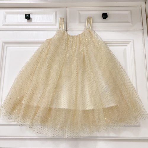 Dior Girls Sleeveless Dress, Cotton Lined & Pretty 