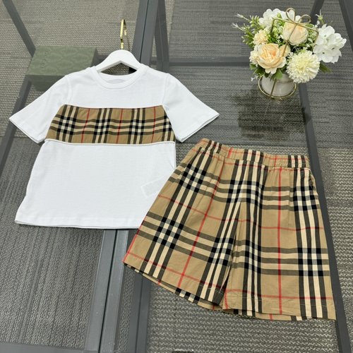 Burberry Kids Premium 100 Cotton Outfit Set