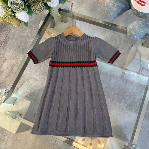 Gucci Girls Premium Wool Knit Dress