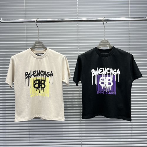 Balenciaga Unisex Kids High-End T-Shirt 
