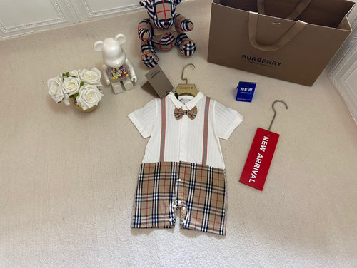 Burberry Unisex Baby Class A Cotton Romper