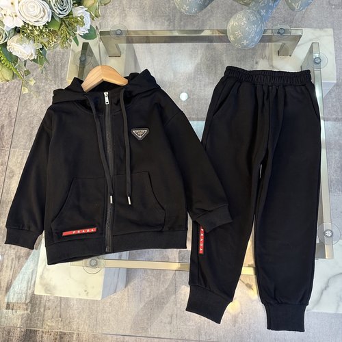 Prada Premium Kids Tracksuits 