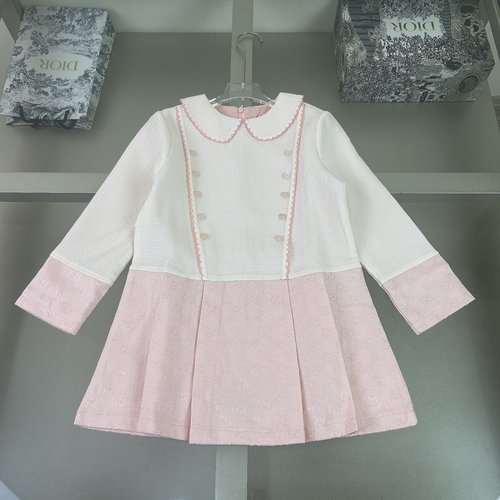 Gucci Girls Premium Dress with Imported Fabric & Cotton Lining 