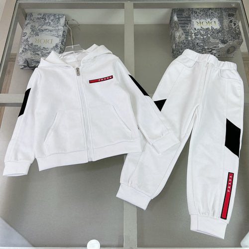 Prada Premium Kids Tracksuits 