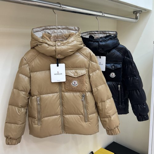 Moncler Unisex Kids Premium Down Jacket Warm Windproof
