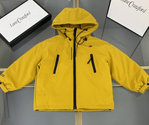 Descente Kids Hooded Down Jacket - Waterproof & Warm