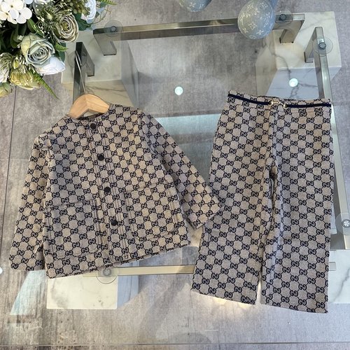 Gucci Girls Jacquard Set - Comfortable & Stylish