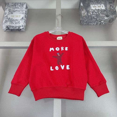 Gucci Unisex Kids Hoodie - Premium Cotton, Logo Print, Comfy 