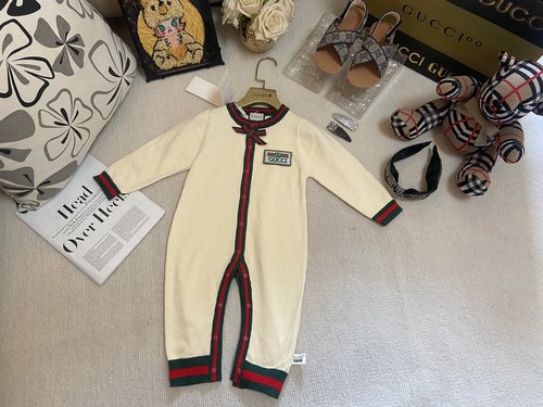 Gucci Premium Cotton Unisex Baby Romper Soft Stylish
