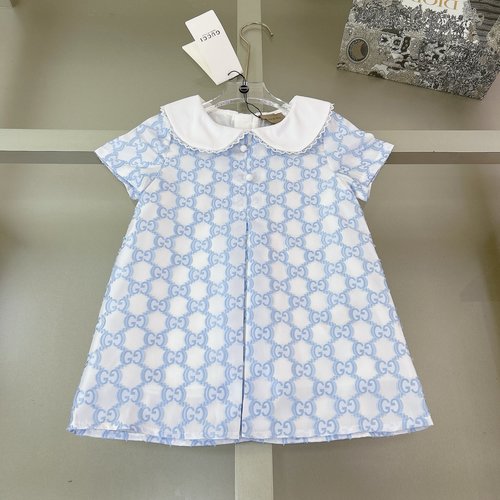 Gucci Girls Premium Cotton Dress, Comfortable & Stylish