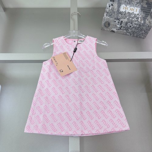 Miu Miu Premium Girls Cotton Dress 